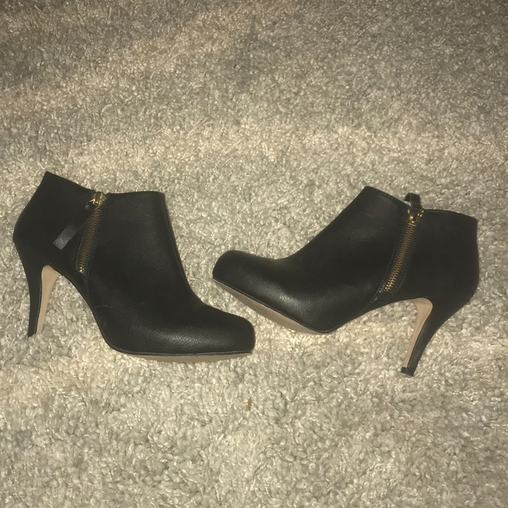 madden girl black booties